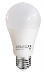SPN Bec Led E27, model glob A60, 15W=120W, 2700K, lumina calda, ore functionare 15.000 (SPNDL65024)