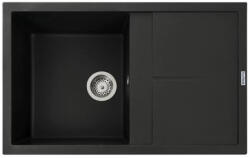 ELEFANT Chiuveta de bucatarie Elefant Premium Selena Negru 785x495mm (etf-15622) Chiuveta