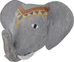 Bloomingville Accesoriu decorativ pentru perete Elli elefant 18 cm (82057279) Decoratiune camera copii