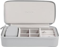 Stackers Cutie de voiaj pentru bijuterii Travel Large Stackers gri pietros (76156)