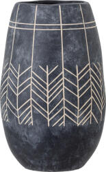 Bloomingville Vază decorativă Mahi 25 cm neagră (82051764)