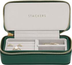 Stackers Cutie de voiaj pentru bijuterii Stackers Travel classic verde pădure (76421)
