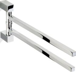 DECOR WALTHER Suport cu bare pentru prosoape Corner vertical crom dublu (0560700)