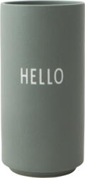Design Letters Vază sau suport pentru lumânare Favourite hello (10101005GREENHELLO)