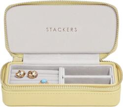 Stackers Cutie de voiaj pentru bijuterii Travel Medium Stackers galbenă (76182)