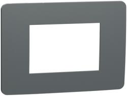 Schneider Placa ornament, Unica Studio Colsau, un modul, antracit (NU270321)