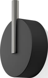 DECOR WALTHER Cârlig pentru prosoape Stone L oțel negru-mat (0972765)