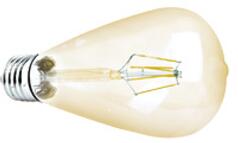 Schrack LED Retro lamp 7W, 2200K, 520lm, E27, 230V, Amber, dimabil (LID14110)