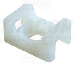TRACON Talpa fixata cu surub pt. fasete, 2 dir. de introducere, natur CSTALP-2 23×16mm, d=6, 3mm, PA6.6 (CSTALP-2)