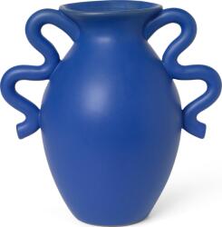 Ferm Living Vază Verso 27 cm albastră (1104264667)