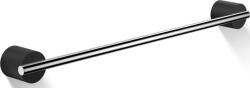 DECOR WALTHER Suport cu bare pentru prosoape Stone 45 cm negru-crom (0975164)