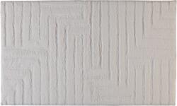 Cawo Covor mic de baie Cawo 60 x 100 cm alb cu imprimeu în relief (1004 600 60/100) Covor baie