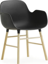 Normann Copenhagen Figurină decorativă Form Miniature scaun cu cotiere neagră (390008)