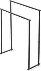 DECOR WALTHER Suport vertical pentru prosoape Bar negru mat (0509260)