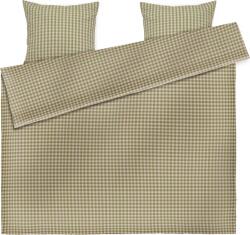Juna Lenjerie de pat Bæk & Bølge 220 x 220 cm verde-roz cu 2 fețe de pernă 50 x 60 cm (637108) Lenjerie de pat