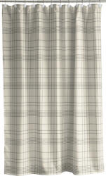 Södahl Perdea de duș Tartan 180 x 200 cm bej (30478) Perdea de dus