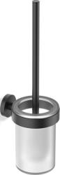 DECOR WALTHER Perie de WC Basic negru mat de perete (0531060)
