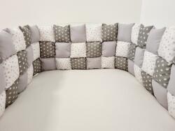 Textilbirodalom Steppelt rácsvédő szürke csillagok - 180/360/420 cm - textilbirodalom - 24 800 Ft