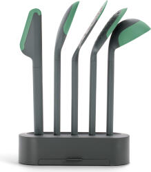 Lekue Accesorii pentru bucătărie Non-Scratch verde închis cu organizator 6 el (883484)