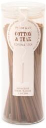 Paddywax füstölő készlet Cotton & Teak 100-pack - többszínű Univerzális méret