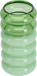 Design Letters Vază sau suport pentru lumânare Bubble verde 2în1 (10108004GREMILKGRE)
