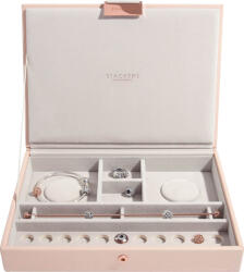 Stackers Cutie pentru talismane Stackers classic roz deschis cu capac mic (73791)