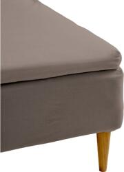Södahl Cearșaf cu elastic Calm 140 x 200 x 8 cm taupe (32827)