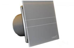 CATA E-100 GT Szellőztető ventilátor ezüst Időzíthető funkcióval üveg előlapos (00900500)