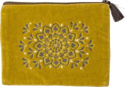 Bloomingville Geantă pentru cosmetice Stefania 20 x 27 cm galbenă (82058117)