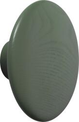 Muuto Agățătoare de perete Dots Wood 17 cm verde spălăcit (DOTWO1707) Agatator cuier
