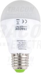 TRACON Sursa de lumina LED cu detector de miscare incorporat LA60M7NW 110-240 V, 50/60 Hz, 7W, 600lm, 4000K, 360°, 60s, 5m, (LA60M7NW)