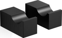 DECOR WALTHER Cârlige pentru prosoape Corner negru mat 2 buc (0561960)