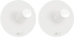 ZACK Cuiere Peco rotunde albe 2 buc (40127)