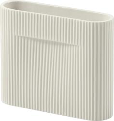 Muuto Vază Ridge 16, 5 cm albă (RIDVAS16A03)