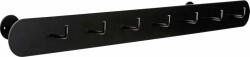Hübsch Cuier tip bandă Hack 80 cm negru (21605) Agatator cuier