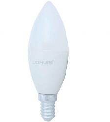 Lohuis Lighting Bec LED LOHUIS, forma lumanare, E14, 8W, 25000 ore, 6500K (5948668033747)