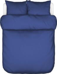 Marc O'Polo Lenjerie de pat Tove 240 x 220 cm albastru cobalt cu 2 fețe de pernă 60 x 70 cm închidere flap (101024-611-03) Lenjerie de pat