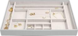 Stackers Casetă pentru bijuterii Stackers cu 16 compartimente supersize gri pietros (74507)