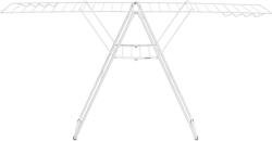 Brabantia Suport pentru uscarea hainelor Hangon 181 cm alb (403446)