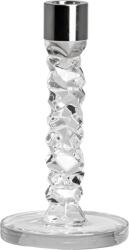 Orrefors Suport pentru lumânare clasică Carat 18, 3 cm argintiu (6590164)