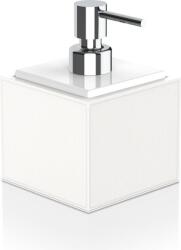 DECOR WALTHER Dozator de săpun Brownie alb cu pompă cromată (0937150)