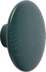 Muuto Agățătoare de perete Dots Wood 17 cm verde închis (DOTWO1706) Agatator cuier