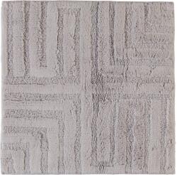Cawo Covor mic de baie Cawo 60 x 60 cm argintiu cu imprimeu în relief (1004 775 60/60) Covor baie