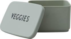 Design Letters Recipient pentru mâncare Snack Box verde (20203001GREEN)