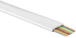 Schrack Flat Modular Cable, 8-wire, AWG26, White, 100m (Q7150672)