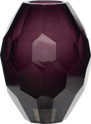 Hübsch Vază Hübsch violet cu tăieturi oblice (950504)