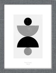 STYLER Ramă pentru fotografii Kyoto 18 x 24 cm gri (RA-15088)