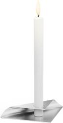 Hoefats Suport pentru lumânare Square argintiu (00363)