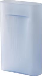 Muuto Vază Ridge 48, 5 cm bleu din sticlă (RIDVAS48A04)