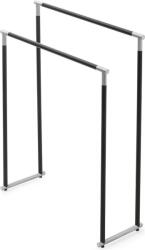 DECOR WALTHER Suport vertical pentru prosoape Club negru mat-crom (0509360)
